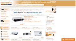 Desktop Screenshot of beamerpro.com